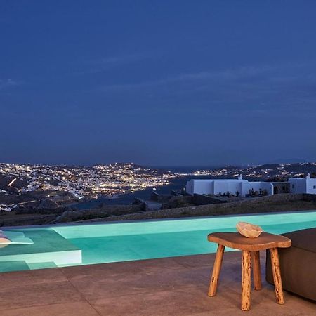 Annez Villa With Private Pool Panoramic Sea View Mykonos Town Exterior foto