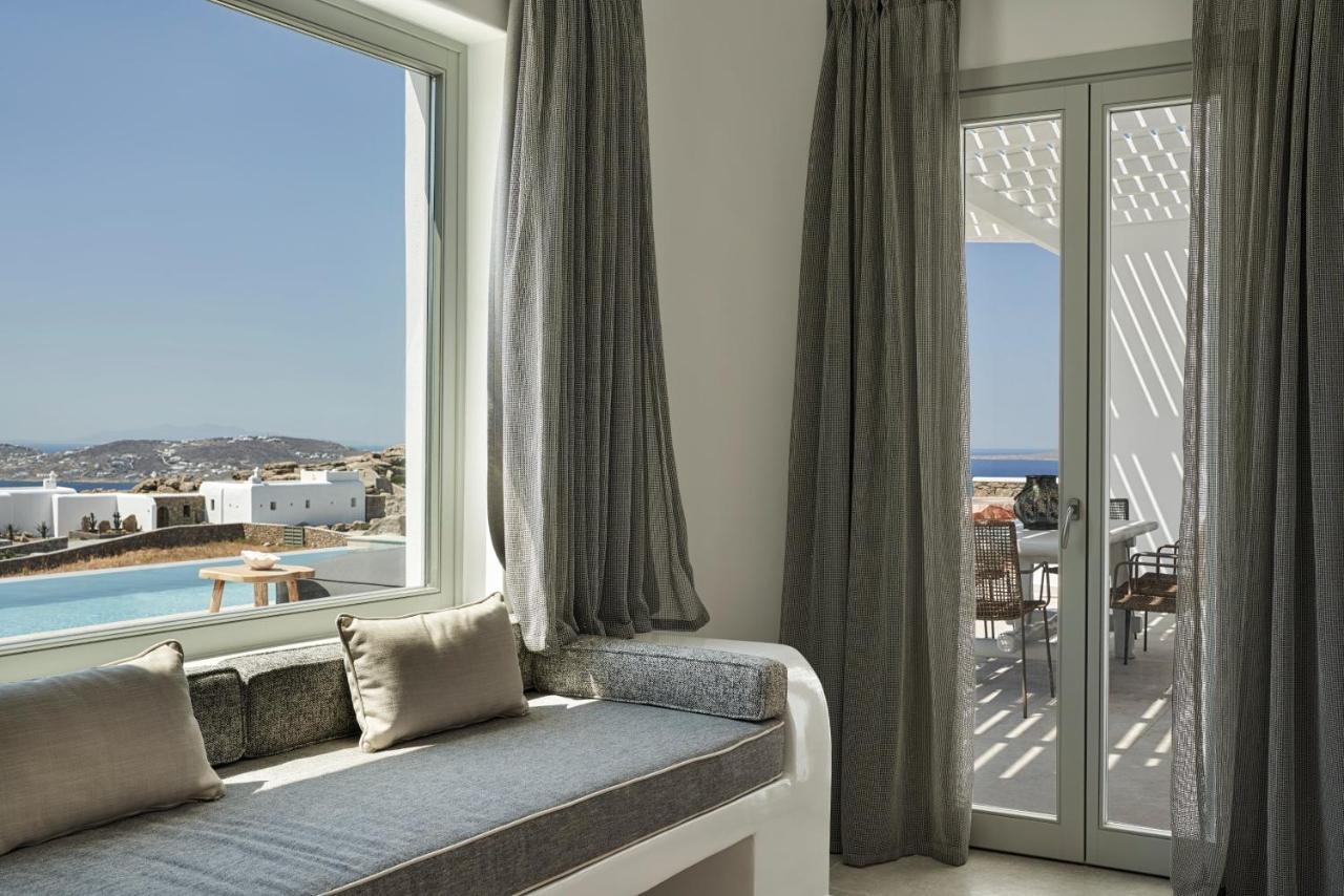 Annez Villa With Private Pool Panoramic Sea View Mykonos Town Exterior foto