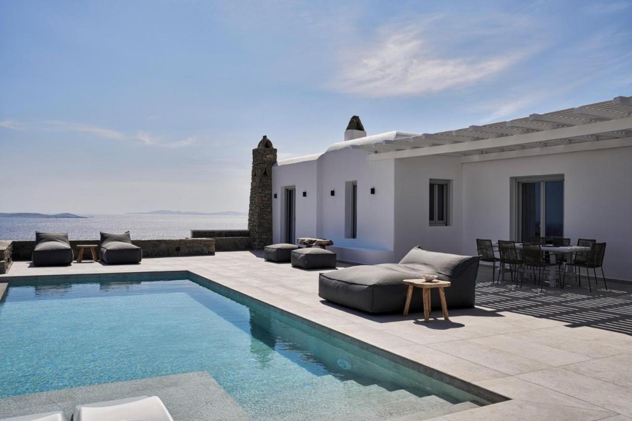 Annez Villa With Private Pool Panoramic Sea View Mykonos Town Exterior foto